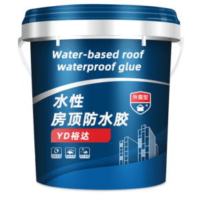 Transparent waterproof paste for exterior walls
